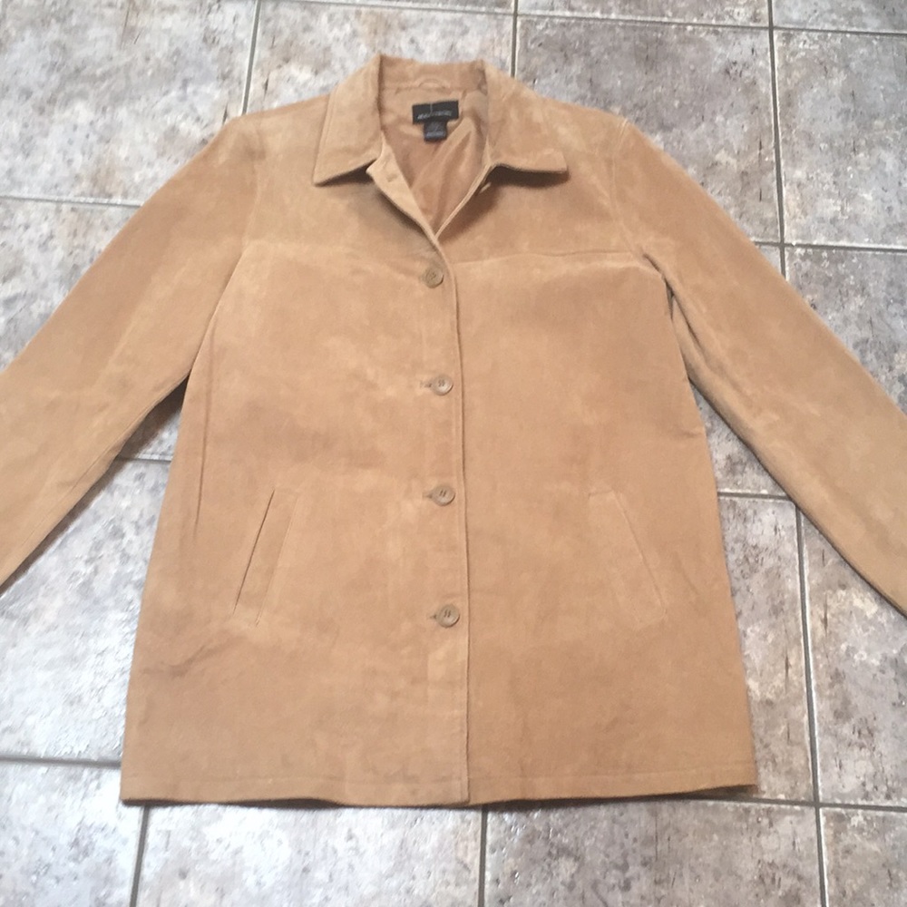 Moda International Suede Leather Jacket